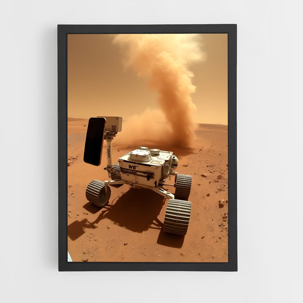 Poster magnifique rover Opportunity – affiche Astronomie (vue 2)